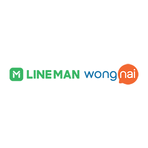 โลโก LINE MAN Wongnai
