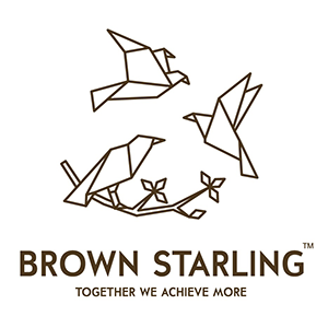 logo Two Villas Holiday by Brown Starling