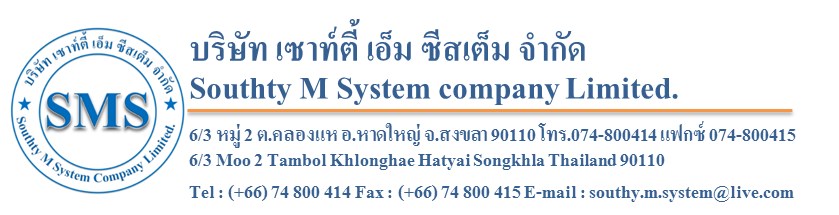 รายละเอียด SOUTHTY M SYSTEM CO., LTD.